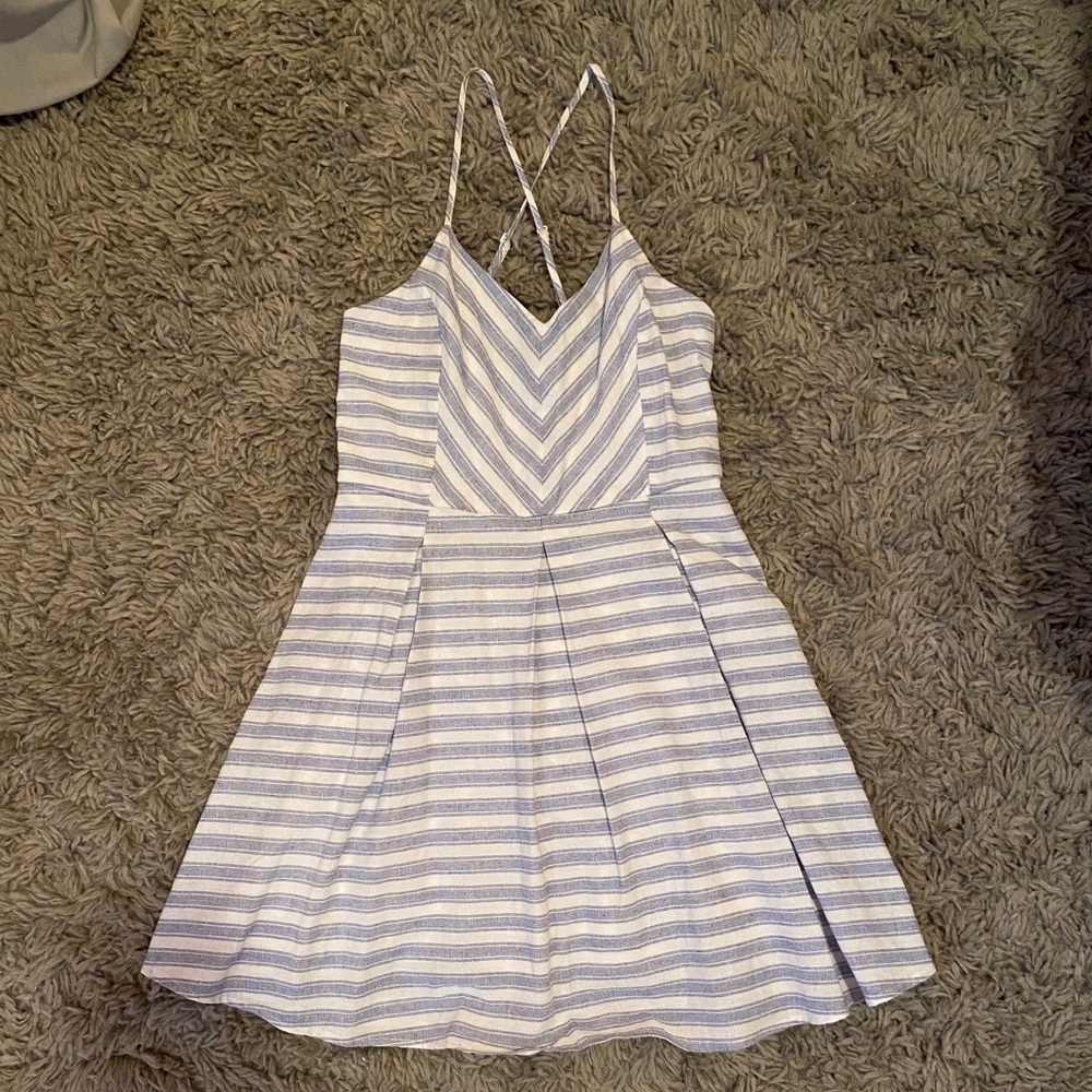 She and sky mini dress